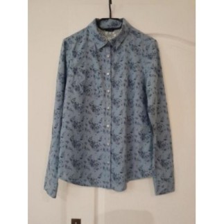Chemise bleu femme George...
