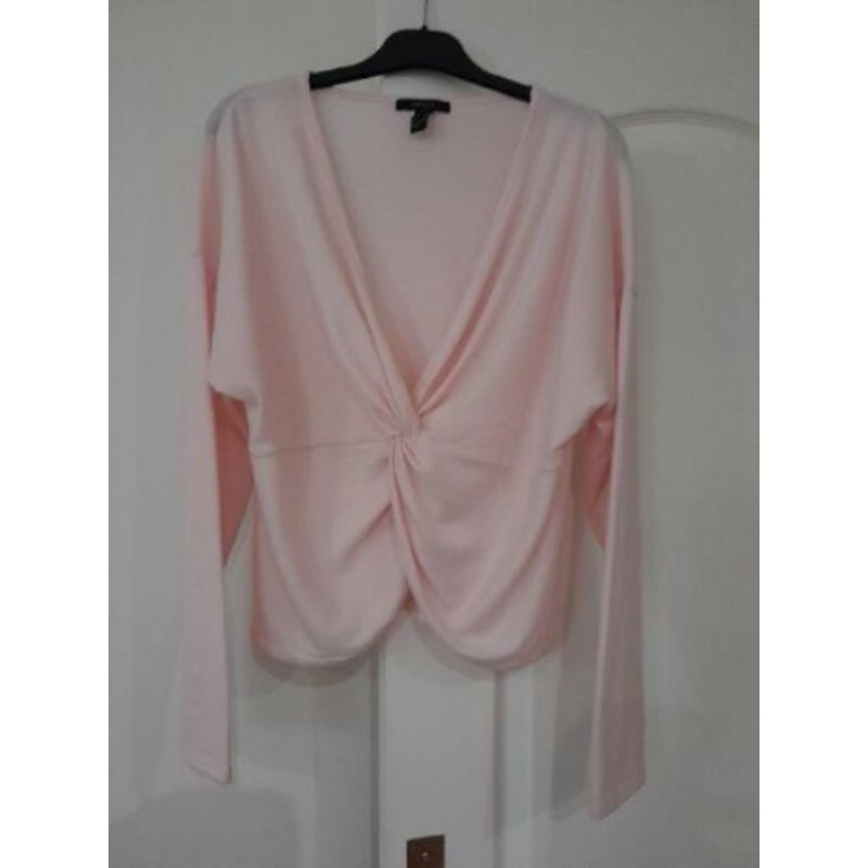 Haut manche longue Forever femme rose taille M 