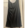 Ter shirt noir asymétrique, coton, taille S