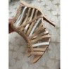 Sandales cosmoparis montantes nude t37/38