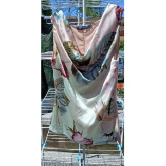 Petit haut fluide rose avec...