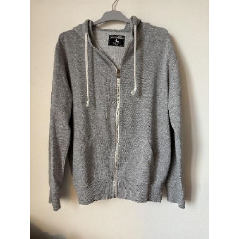 Sweat à capuche avec fermeture eclair - Howk Company - Taille L