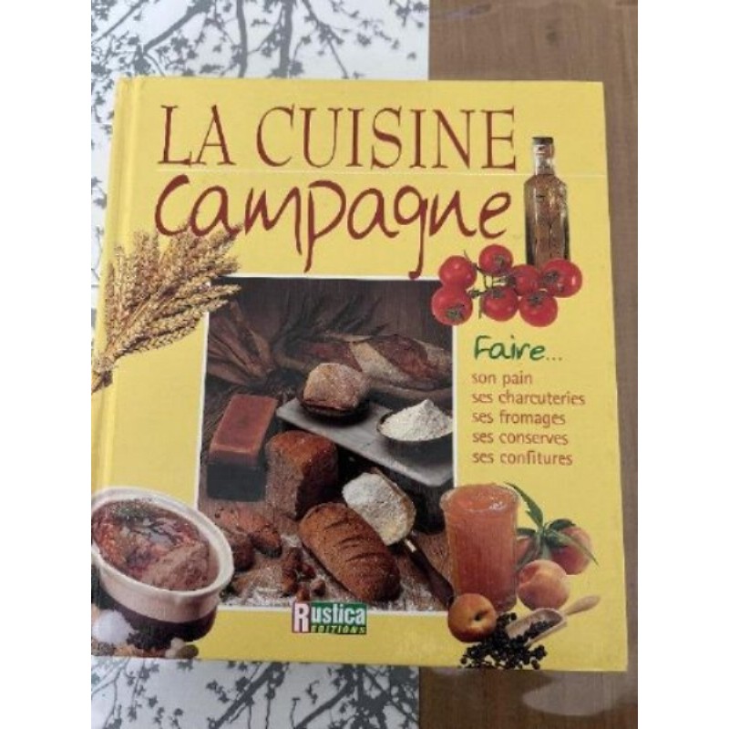Livre de cuisine à la campagne