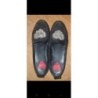 Ballerines noires en velours T36 Love Moschino