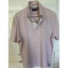 Polo manches courtes rose, Éden Park, taille L