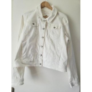 Blouson blanc camaïeu...