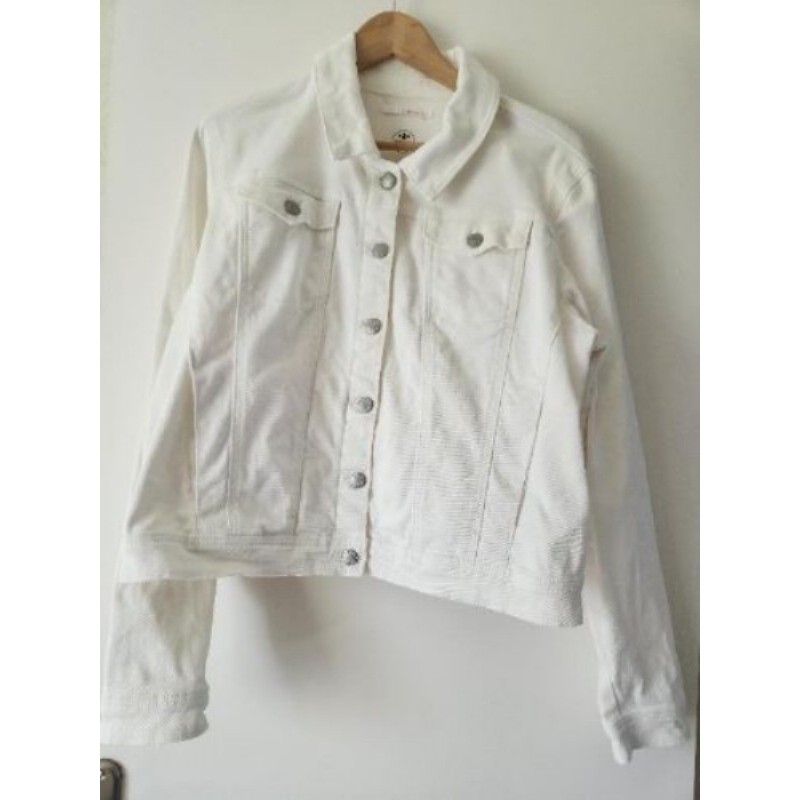 Blouson blanc camaïeu taille XL neuf