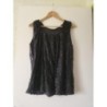 Tunique sans manches noire Gemo taille XL