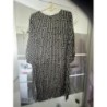Robe blanche et noire H/M t/ 44