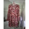 Robe colorée Espris, fuchsia, rouge, taille 44 46