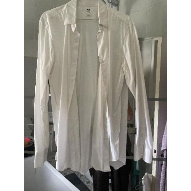 Chemise homme blanche, taille L