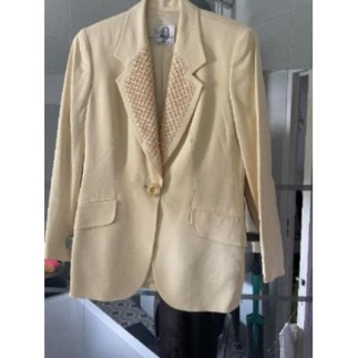 Vintage, veste jaune taille 40