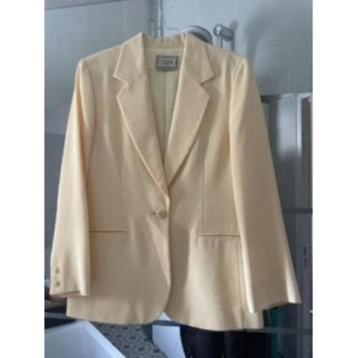 Vintage, veste jaune,...