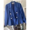 Vintage, veste bleue, taille 40