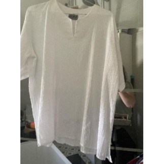 Haut blanc, taille L