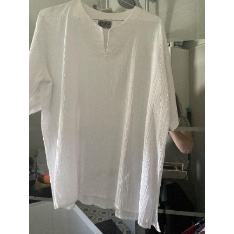 Haut blanc, taille L