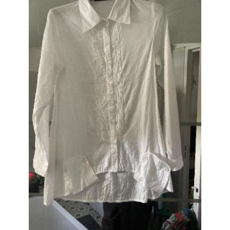 Chemise taille 38 blanche très fine