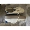 Basket beige et bleu taille 38 1/2 39
