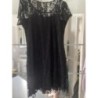 Robe dentelle noire, taille 42 44