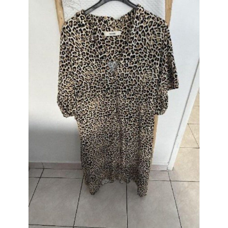 Robe léopard peu portée taille 44 PROMOD 