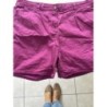 Short promod taille 46 fuschia en coton 