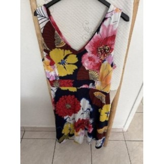 Robe de plage lycée à fleur...