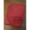 Ceinture large simili rouge TU