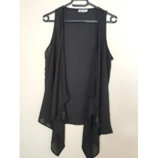 Gilet voile noir T.L