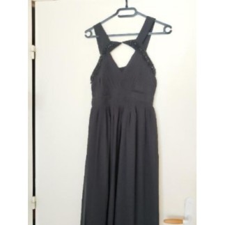 Robe longue noire T.M