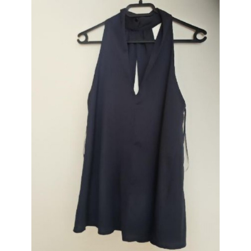Top satin marine NafNaf T.36