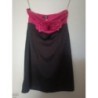 Robe neuve  noire et rose Taille L