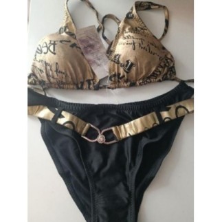 Maillot de bain noir et...