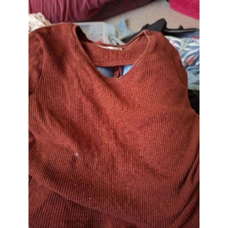 Tshirt marron m 
