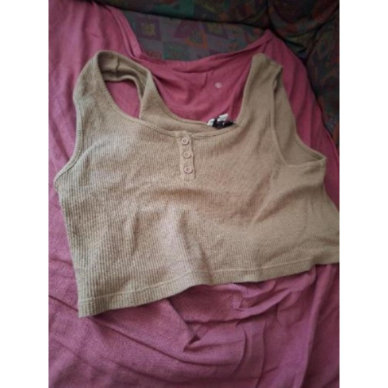 Croq top taupe taille l 