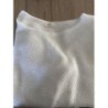 Pull léger blanc strass - taille S