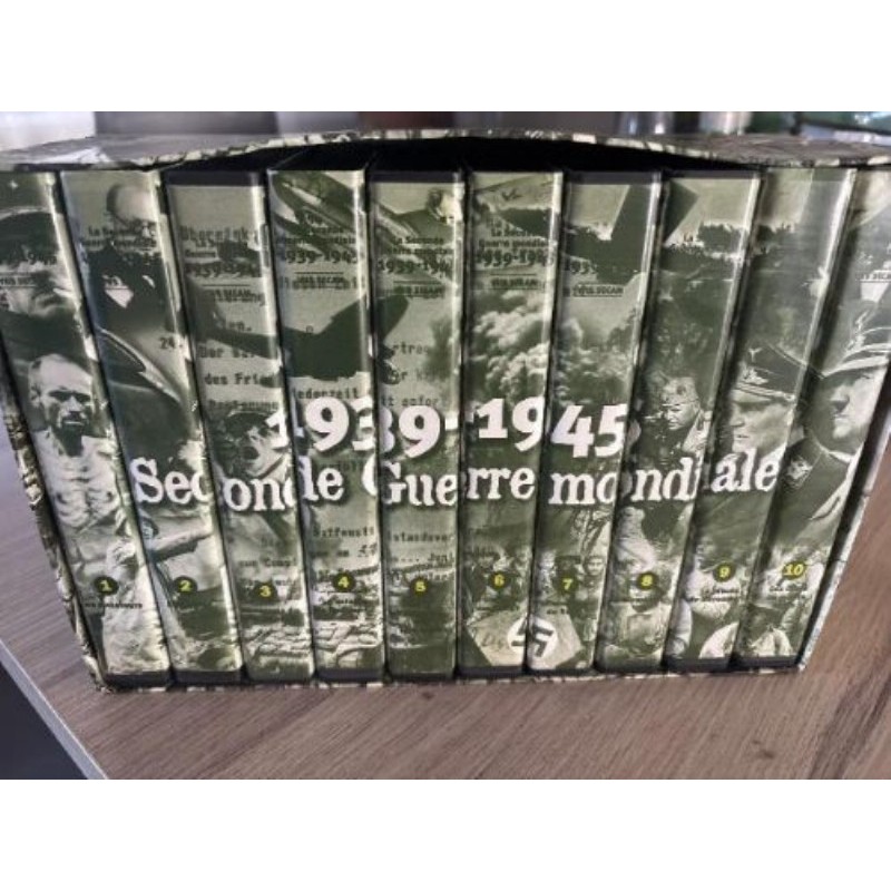 JM- lot de 10 VHS guerre 39-45