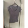 Tee shirt gris femme. Taille 2 camaïeu
