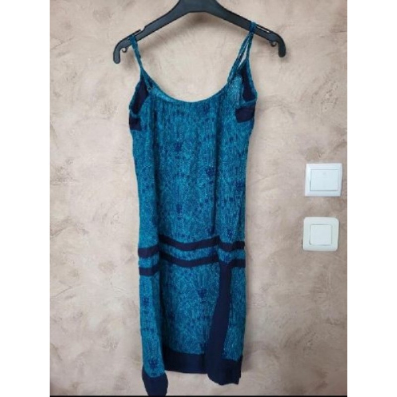 Robe d'été bleu vert Taille L
