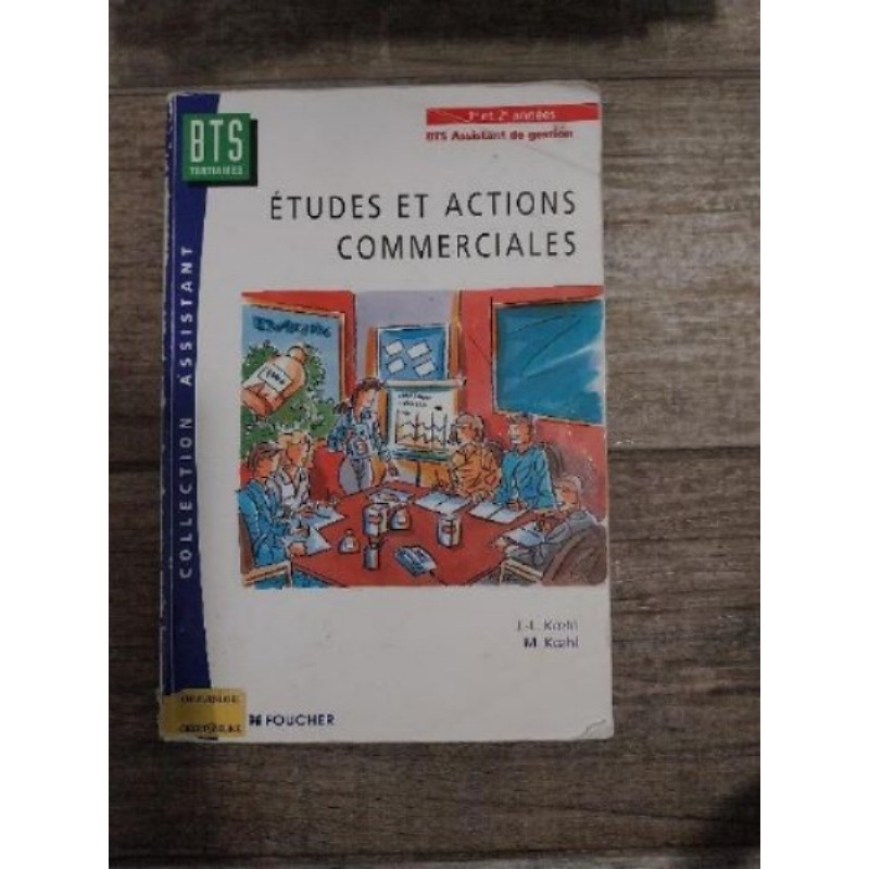 Livre BTS étude et Action Commerciale