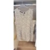 Tunique blc fleur bleue "Kiabi" XL neuve