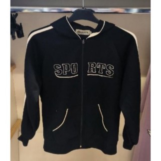 veste sport noir zippé xl...
