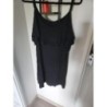 Robe noire de plage taille l