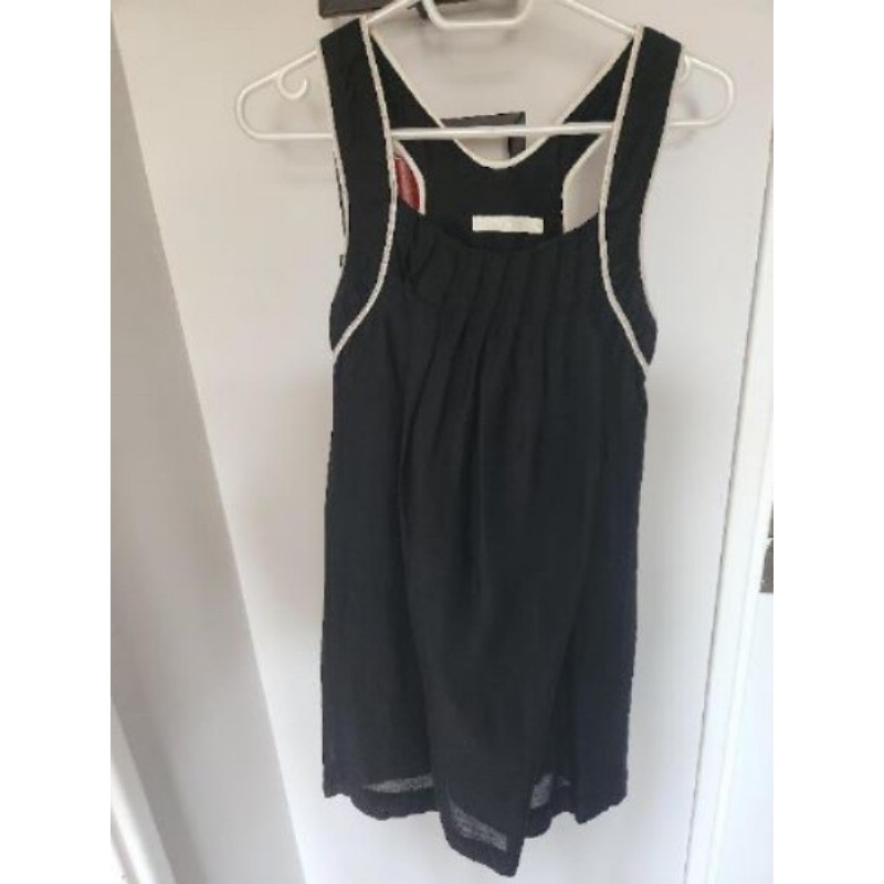 Tunique large noir taille s