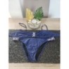 Maillot de bain bleu 2 pièces taille 42 44