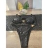 Maillot de bain noir culotte échancré taille l