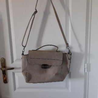 Sac à main taupe multi...