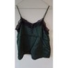 Top vert dentelle TS