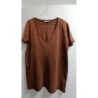 Tee-shirt marron zara T 
