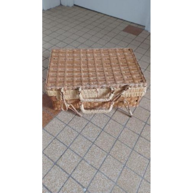 Valise en osier