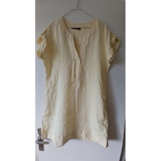 Robe en lin jaune Autre Ton...